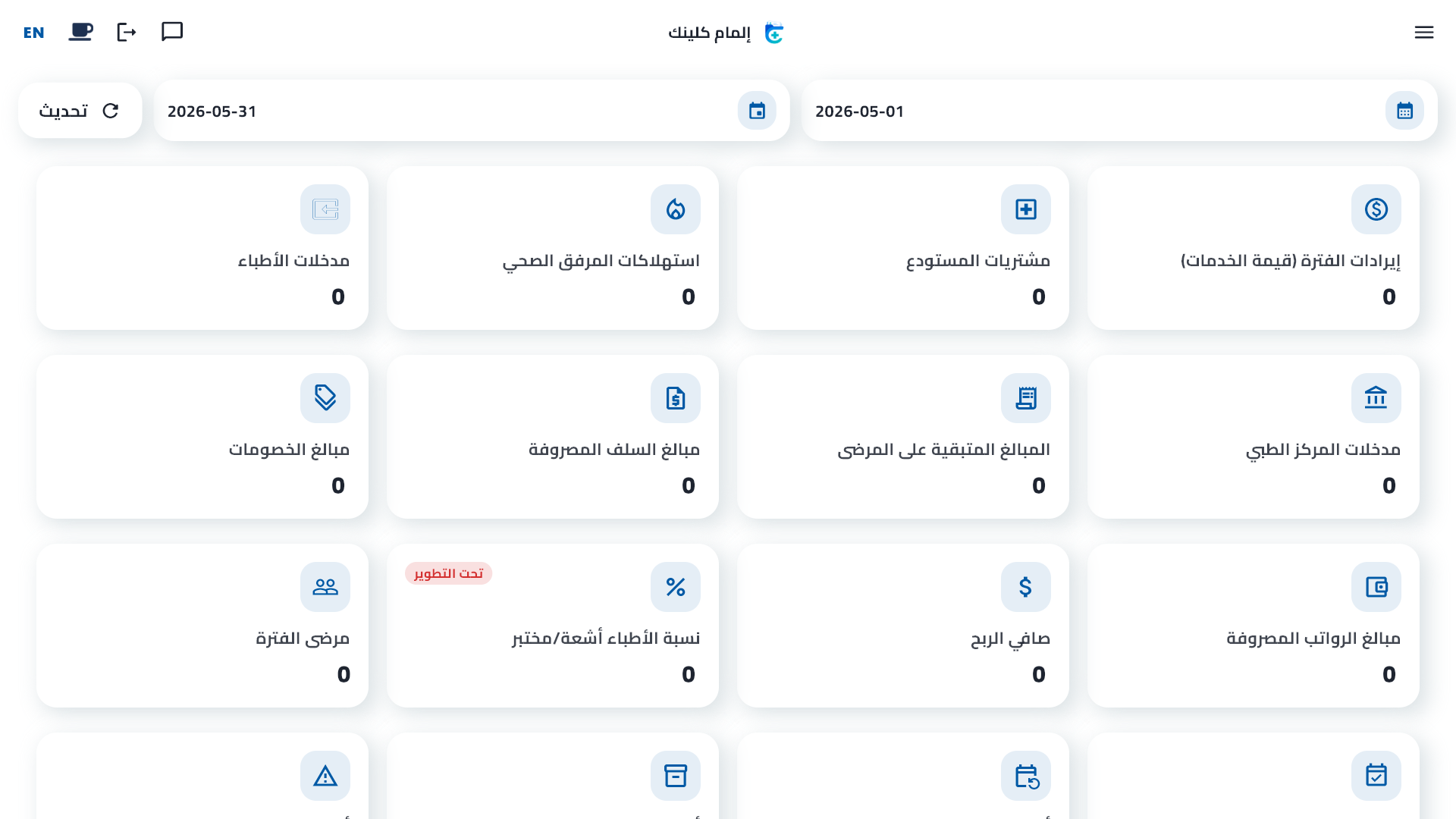لوحة المؤشرات